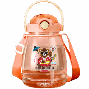 กระบอกน้ำ ชาคุมะ (คละสี)